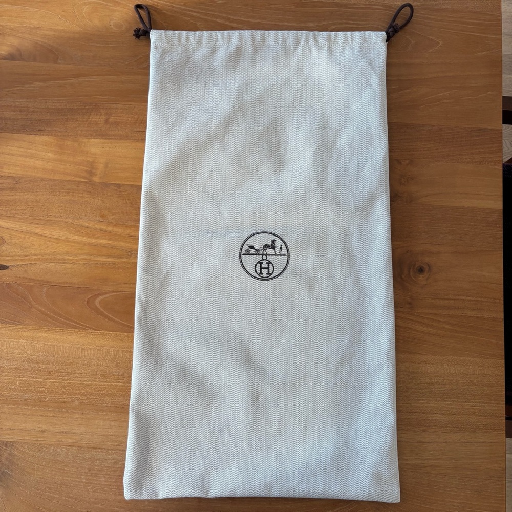 Hermès long and large Dust Bag